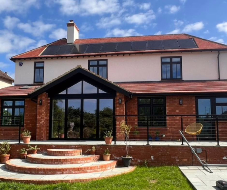 modern house exterior
